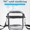 PVC Bolso de hombro de moda transparente PVC ambientalmente